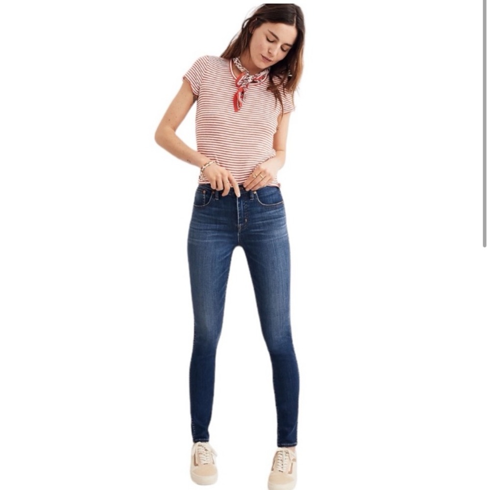 Madewell 10” High Riser Skinny‎ Skinny Jeans Size 24
